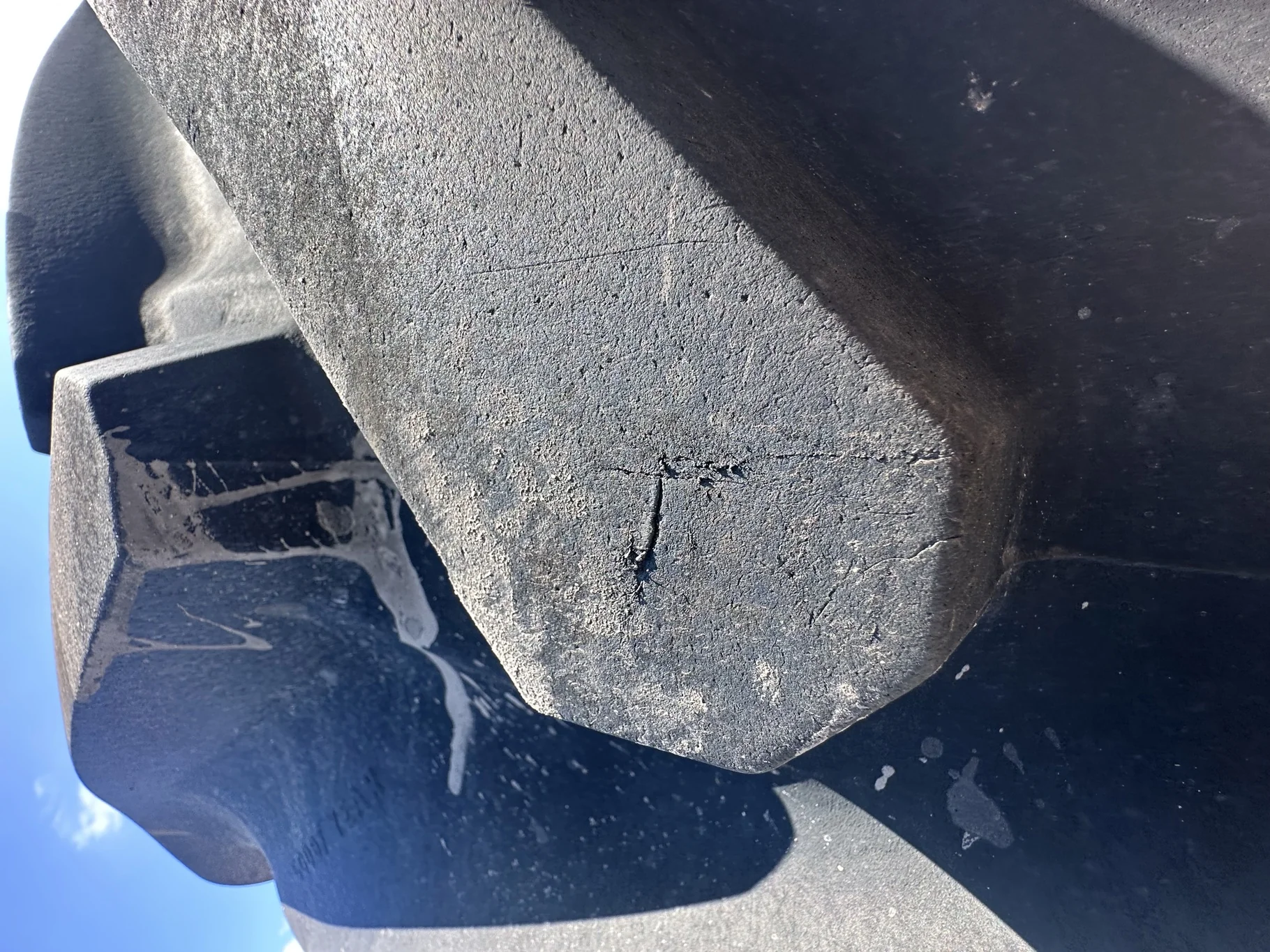Used LSW 1250/35R46 Goodyear Custom Flo Grip R-2 (195B) TL 90% on a 38 x 46 10-13.189-11.07 JD Y image 8