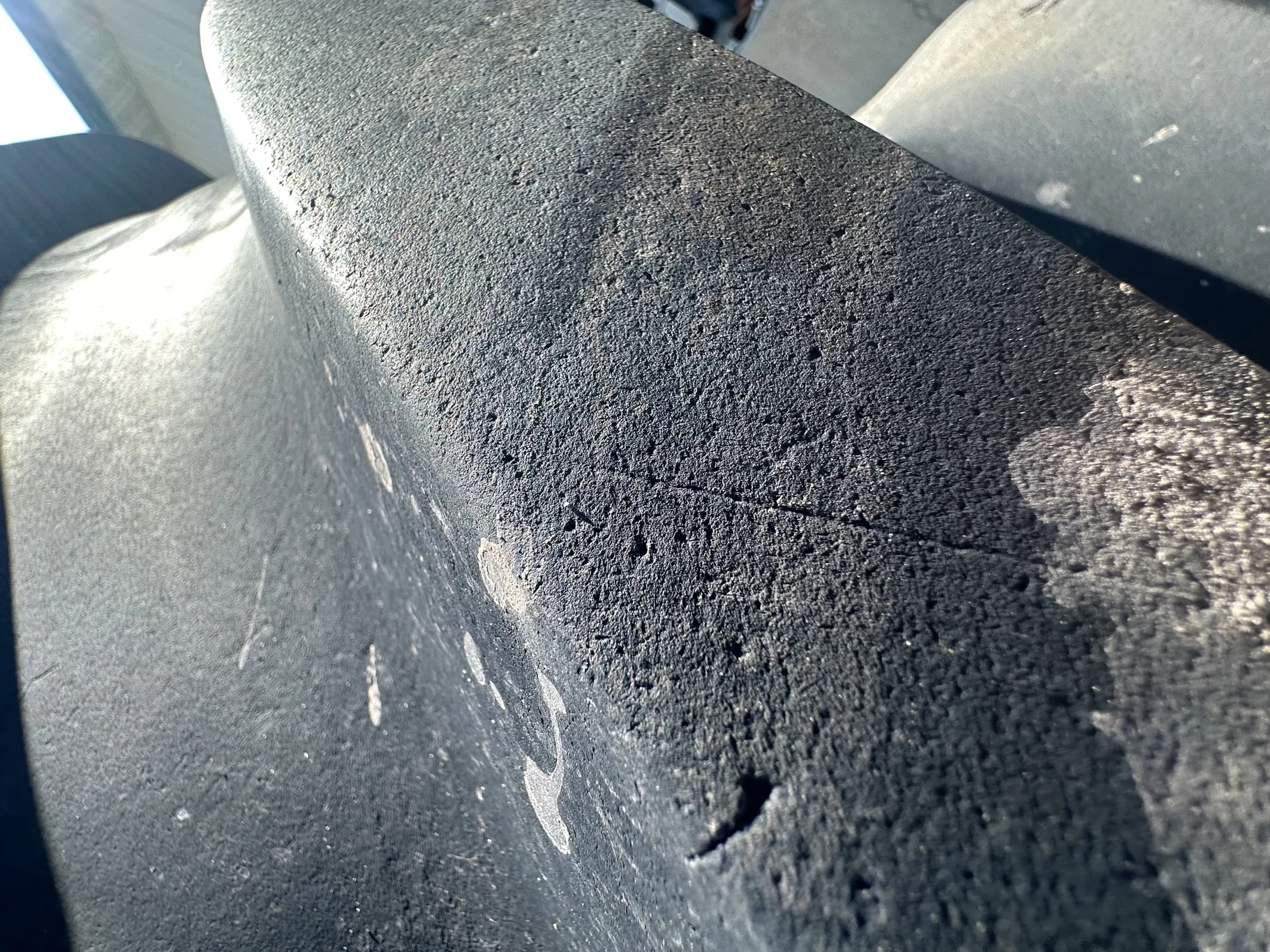 Used LSW 1250/35R46 Goodyear Custom Flo Grip R-2 (195B) TL 90% on a 38 x 46 10-13.189-11.07 JD Y image 9