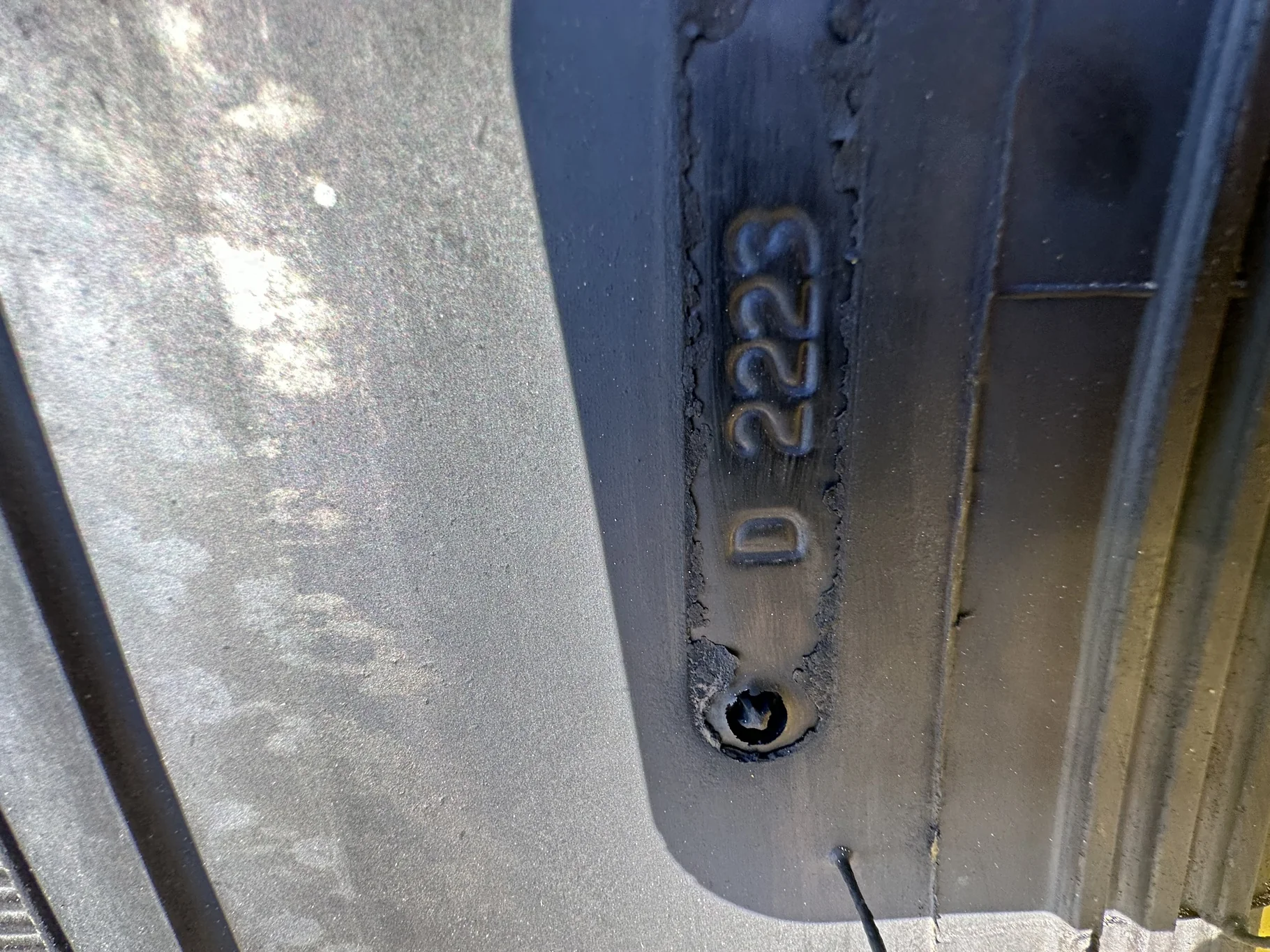 Take-Off 650/85R38 Alliance Agristar 2 2 R-1W 173B TL on a 23 X 38 JD Yellow 20 Bolt (.938) Ou image 5