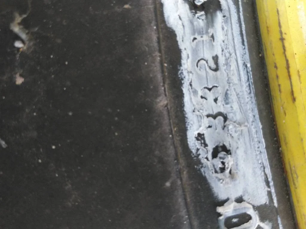 Used 650/85R38 173B Firestone Deep Tread 23 TL R-1W 85-90% On 23 x 38 20-13.19-10.50 Dolly Dual image 2