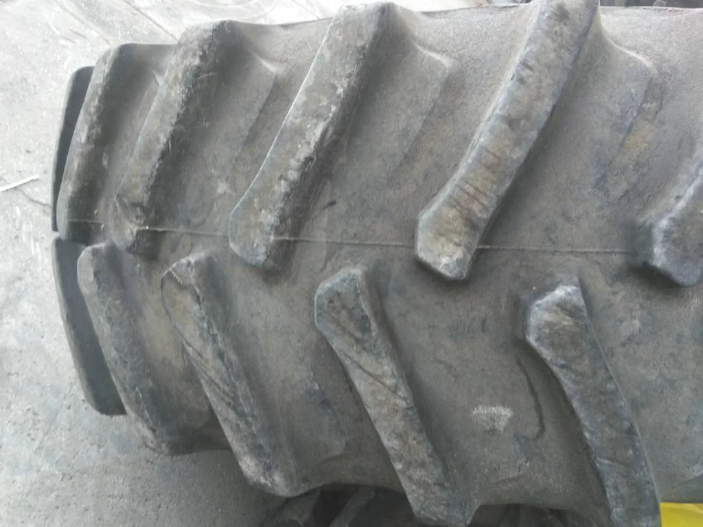 Used 650/85R38 173B Firestone Deep Tread 23 TL R-1W 85-90% On 23 x 38 20-13.19-10.50 Dolly Dual image 3