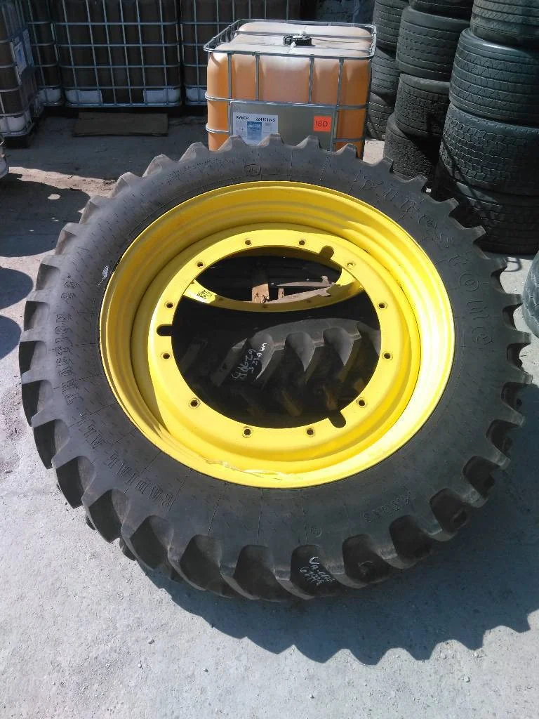 Used 14.9R46 145A8 Firestone Radial All Traction TL R-1 90-95% On 13 x 46 12-32.047-30.078 R&R image 2