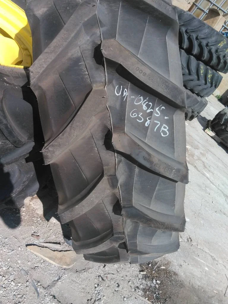 Take-Off 480/80R38 149A8 Trelleborg TM600 TL R-1W 95-100% On 15 x 38 8-8-6 4/2 Rail/Disc image 2