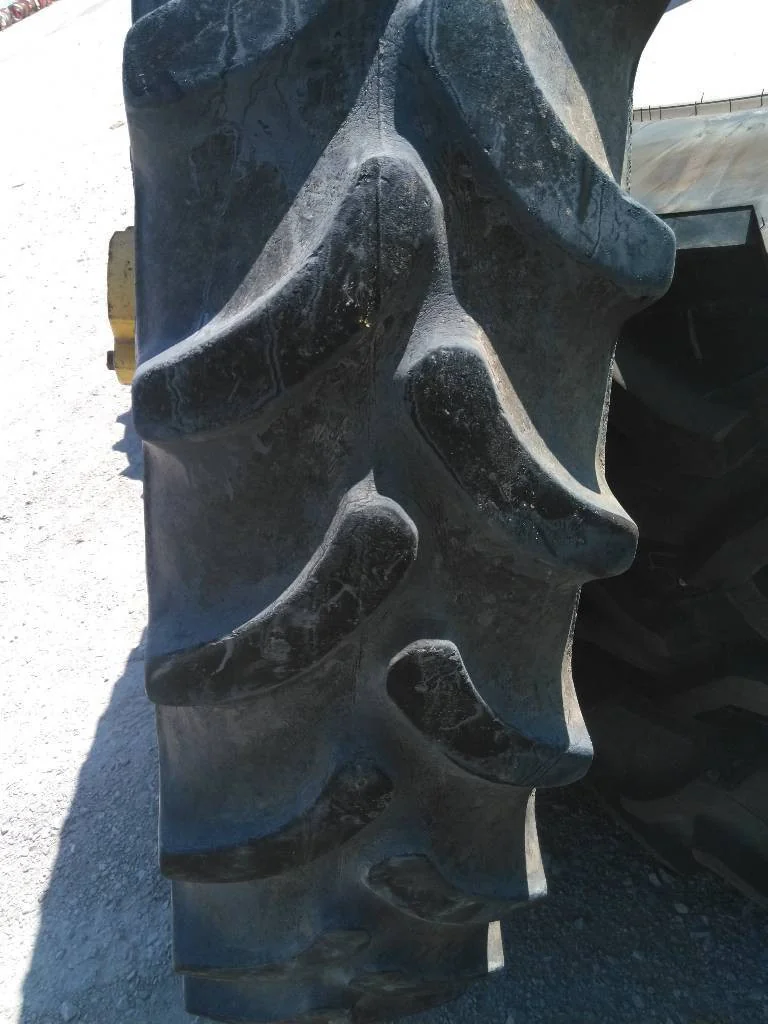 Used 320/90R54 143A8 Firestone RAT DT TL R-1W 35-40% On 10 x 54 16-37 3/8 42" Double Bevel Cast image 6