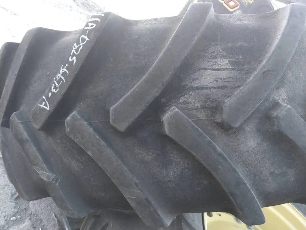 Used 480/70R34 143D Mitas HC70 TL R-1W 65-70% On 15 x 34 10-13.19-11.07 Waffle 3 Bolt/Disc image 3