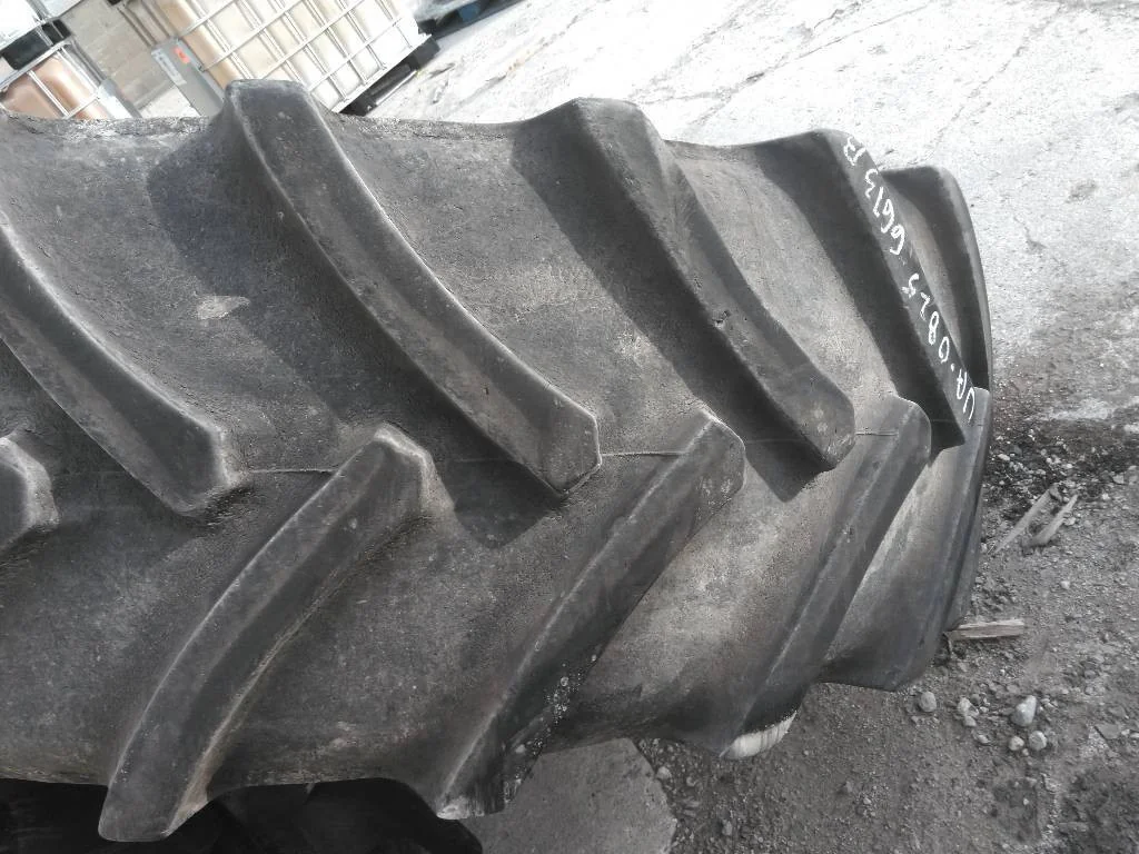 Used 480/70R34 143D Mitas HC70 TL R-1W 65-70% On 15 x 34 12-19.685-17.651 Waffle 3 Bolt/Disc image 4