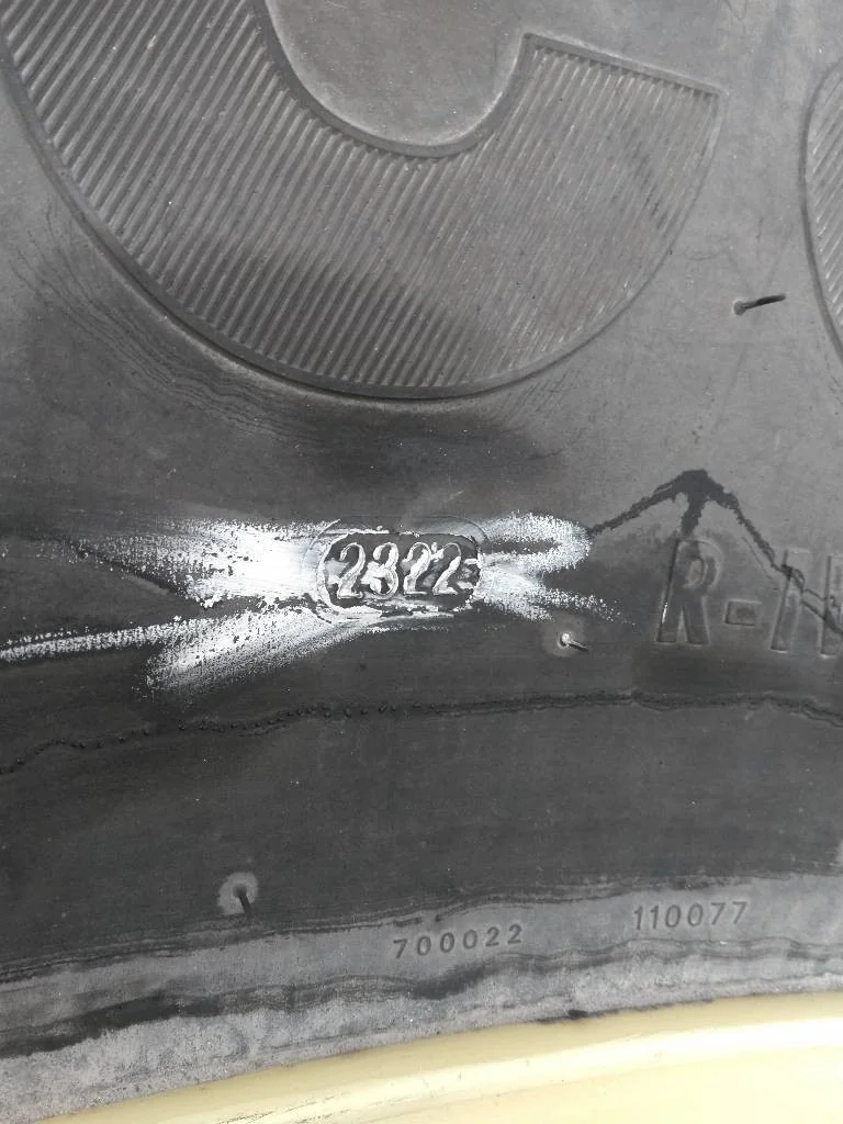 Used 480/95R50 164D Mitas AC85 TL R-1W 75-80% On 16 x 50 10-13.19-11.07 Dual Wheel image 2