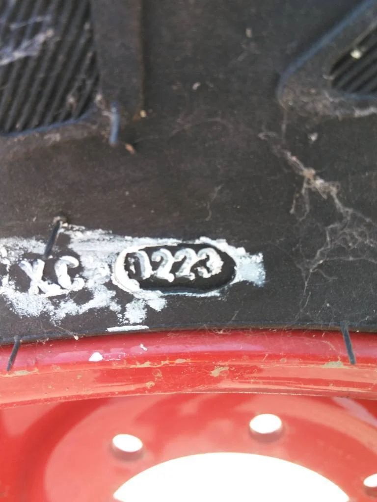 Take-Off 420/70R24 130A8 Trelleborg TM700 TL R-1W 95-100% On 15 x 24 8-10.82-8.78  Fendt Red Wheel image 2