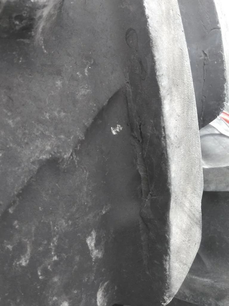 Used 420/85R38 149A8 Michelin Agribib 2 TL R-1W 80-85% On 13 x 38 12-16.732-14.040 Rim & Rail image 3