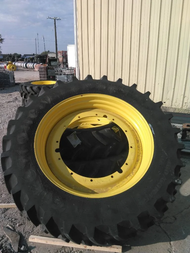 Used 480/80R46 158B Firestone Radial Deep Tread 23 TL R-1W 85-90% On 16 x 46 12-32.047-30.078 R&R