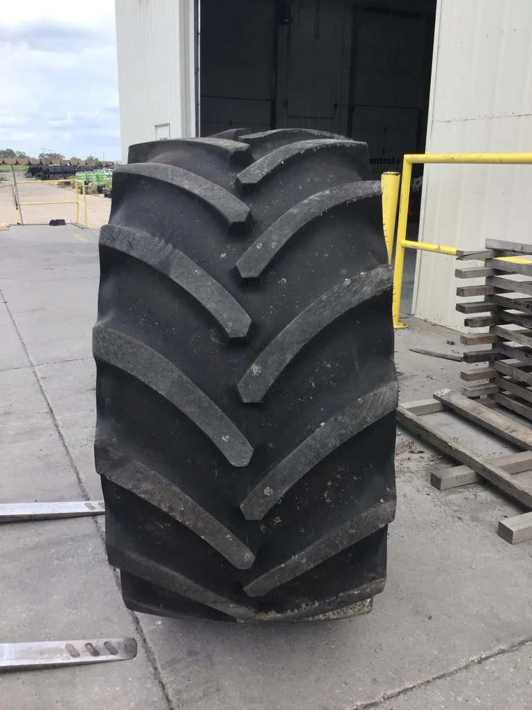 Used 750/65R26 166D Goodyear Optitrac TL R-1W 65-70% On 25 x 26 10-8.858-6.92 Combine Wheel image 3