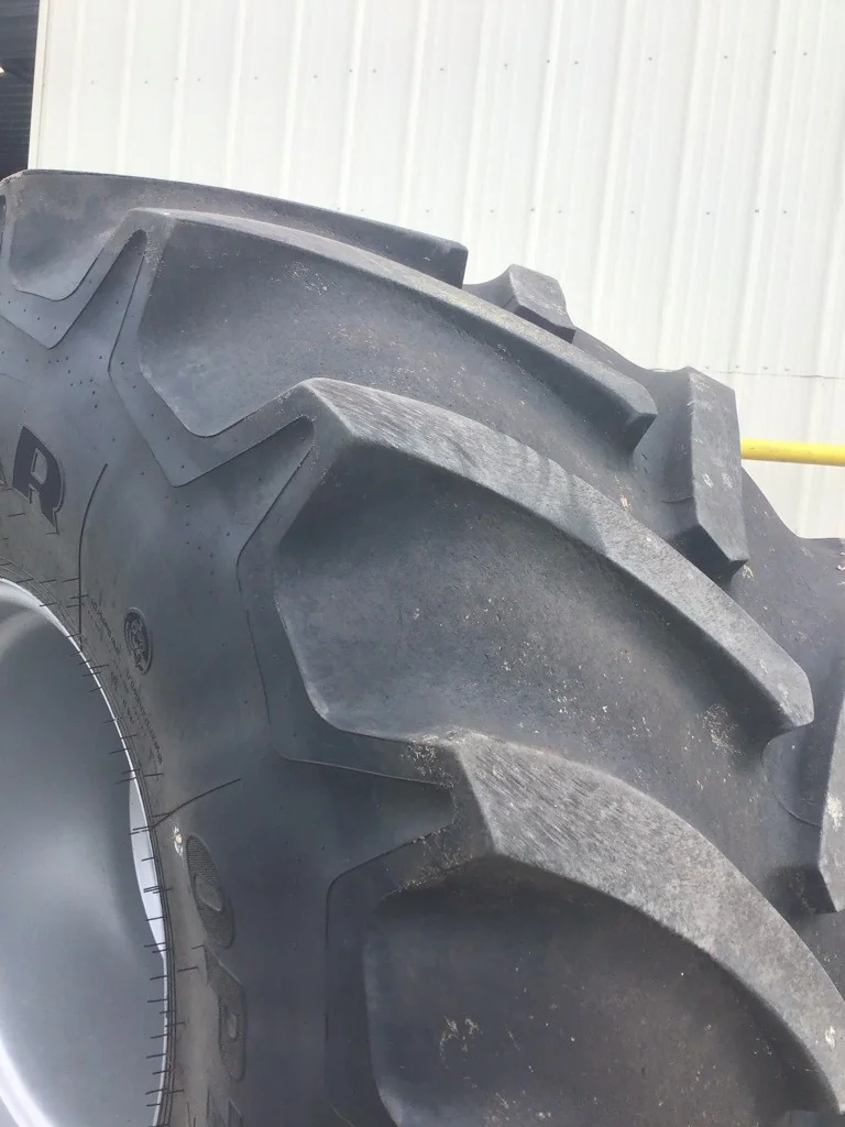 Used 750/65R26 166D Goodyear Optitrac TL R-1W 65-70% On 25 x 26 10-8.858-6.92 Combine Wheel image 5