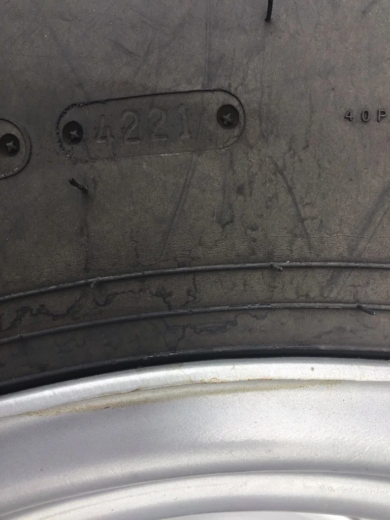 Used 750/65R26 166D Goodyear Optitrac TL R-1W 65-70% On 25 x 26 10-8.858-6.92 Combine Wheel image 6