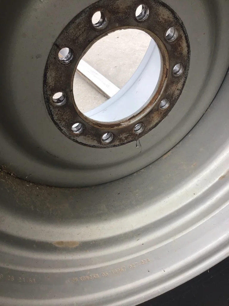 Used 750/65R26 166D Goodyear Optitrac TL R-1W 65-70% On 25 x 26 10-8.858-6.92 Combine Wheel image 7