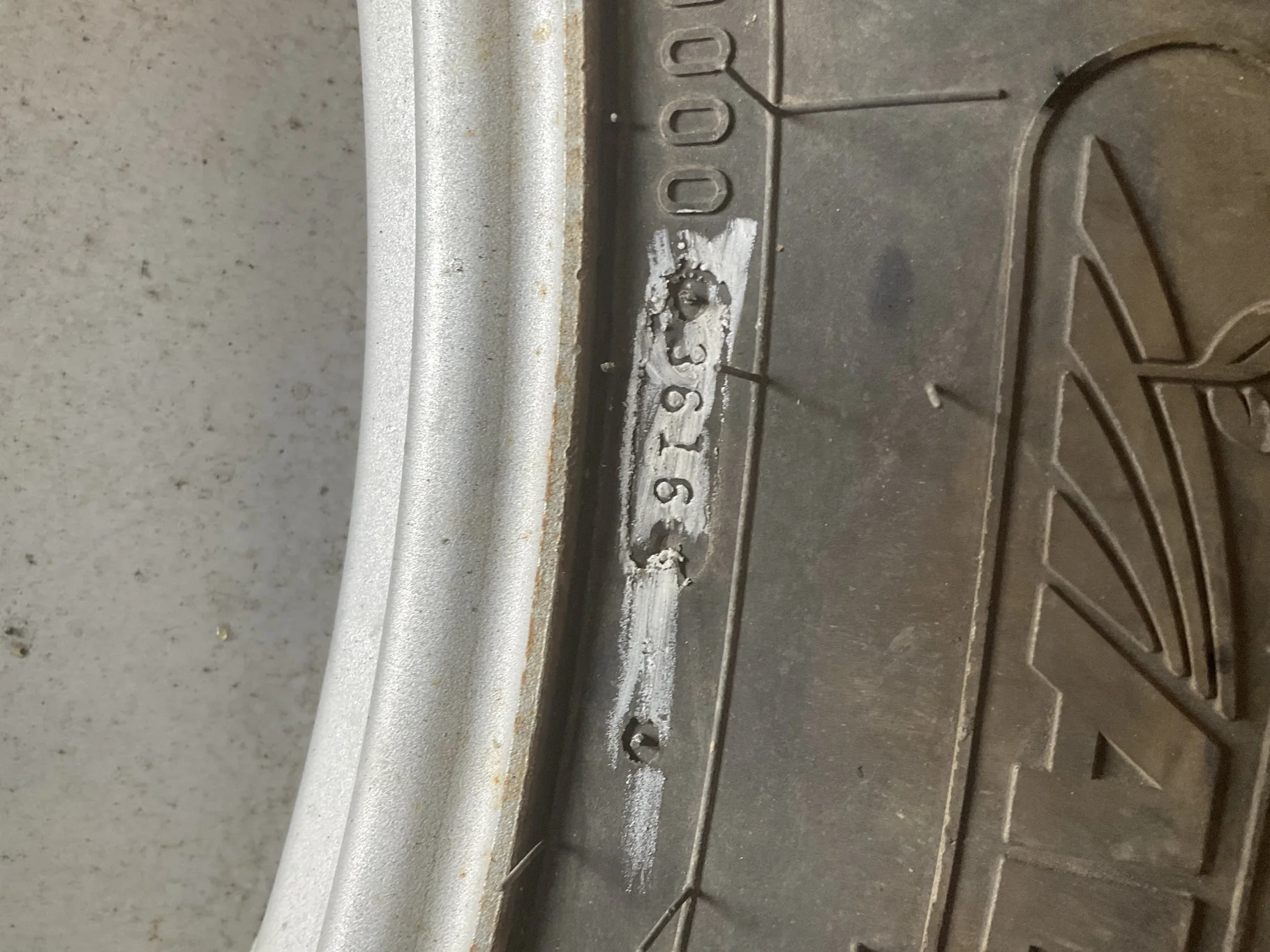 Used IF380/90R46 168D Firestone Radial AT RC TL R-1W 85-90% On 12 x 46 12-29.25-27.25 7.25"BS image 3