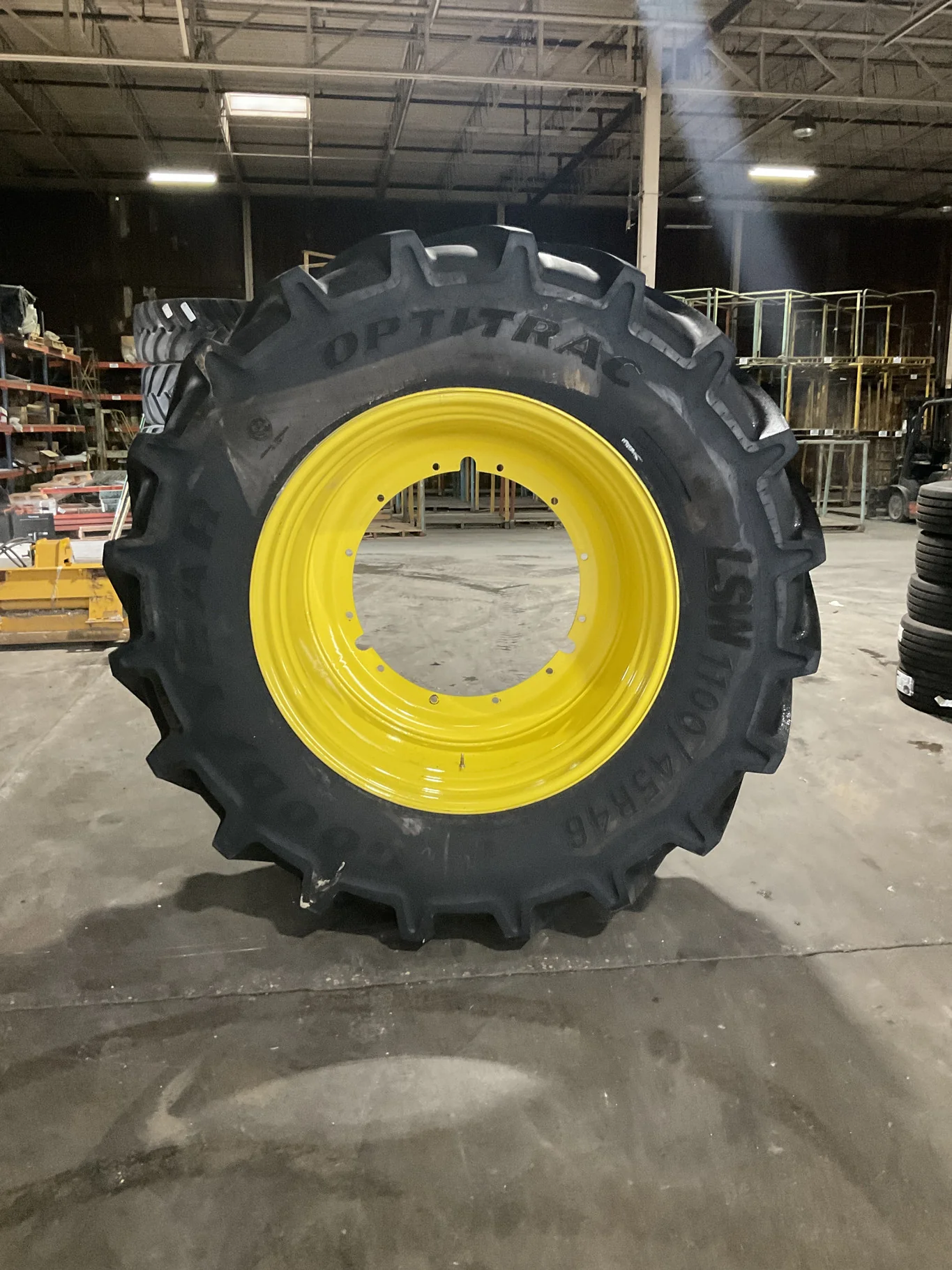 Used LSW1100/45R46 181D Goodyear Optitrac TL R-1W 95-100% On 38 x 46 12-32.047-30.078 18.75"BS image 2
