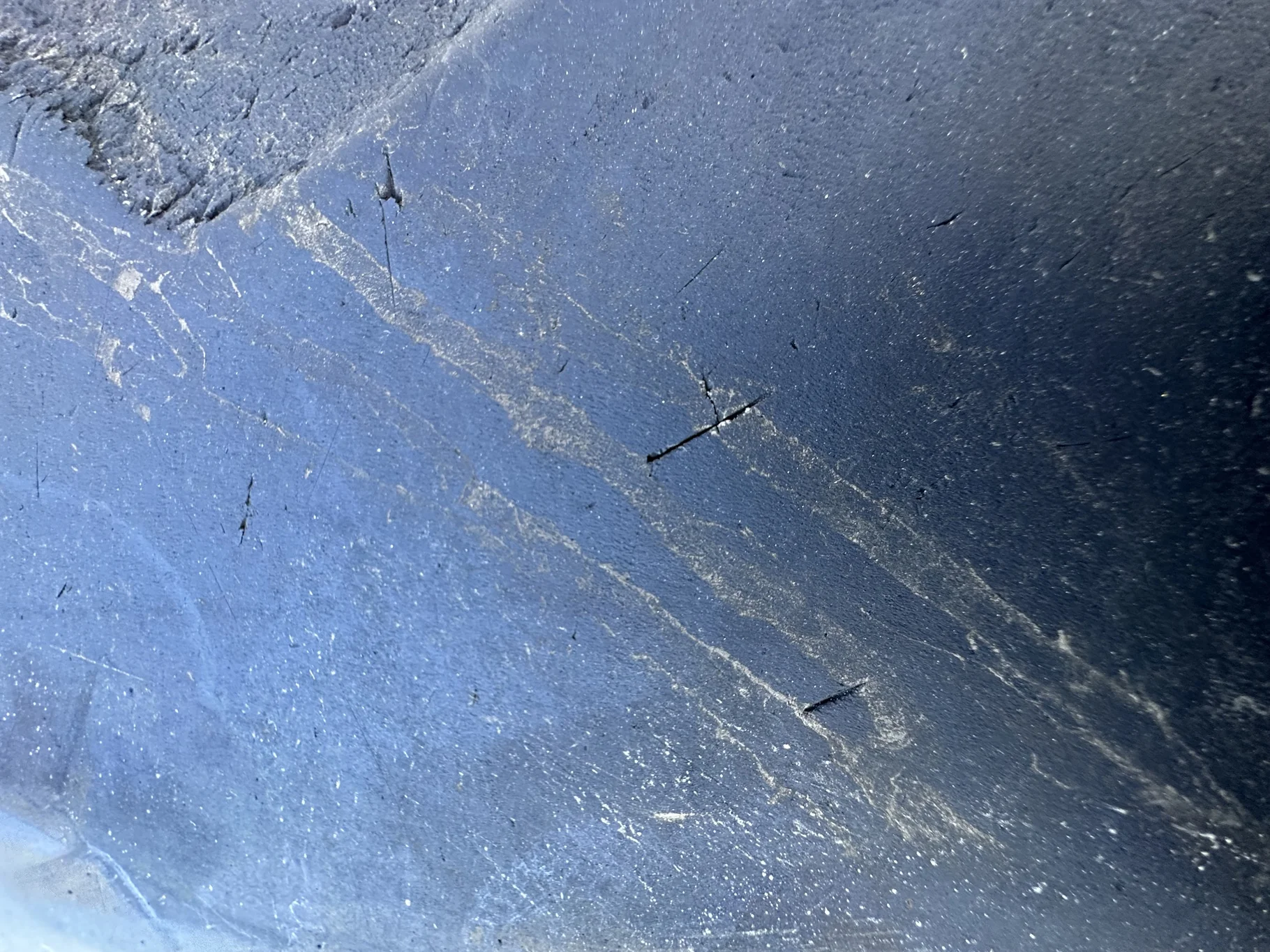 Used 650/85R38 Firestone Radial Deep Tread 23 R-1W 173B TL 85% on a 23 X 38 John Deere Yellow 20 Bol image 6