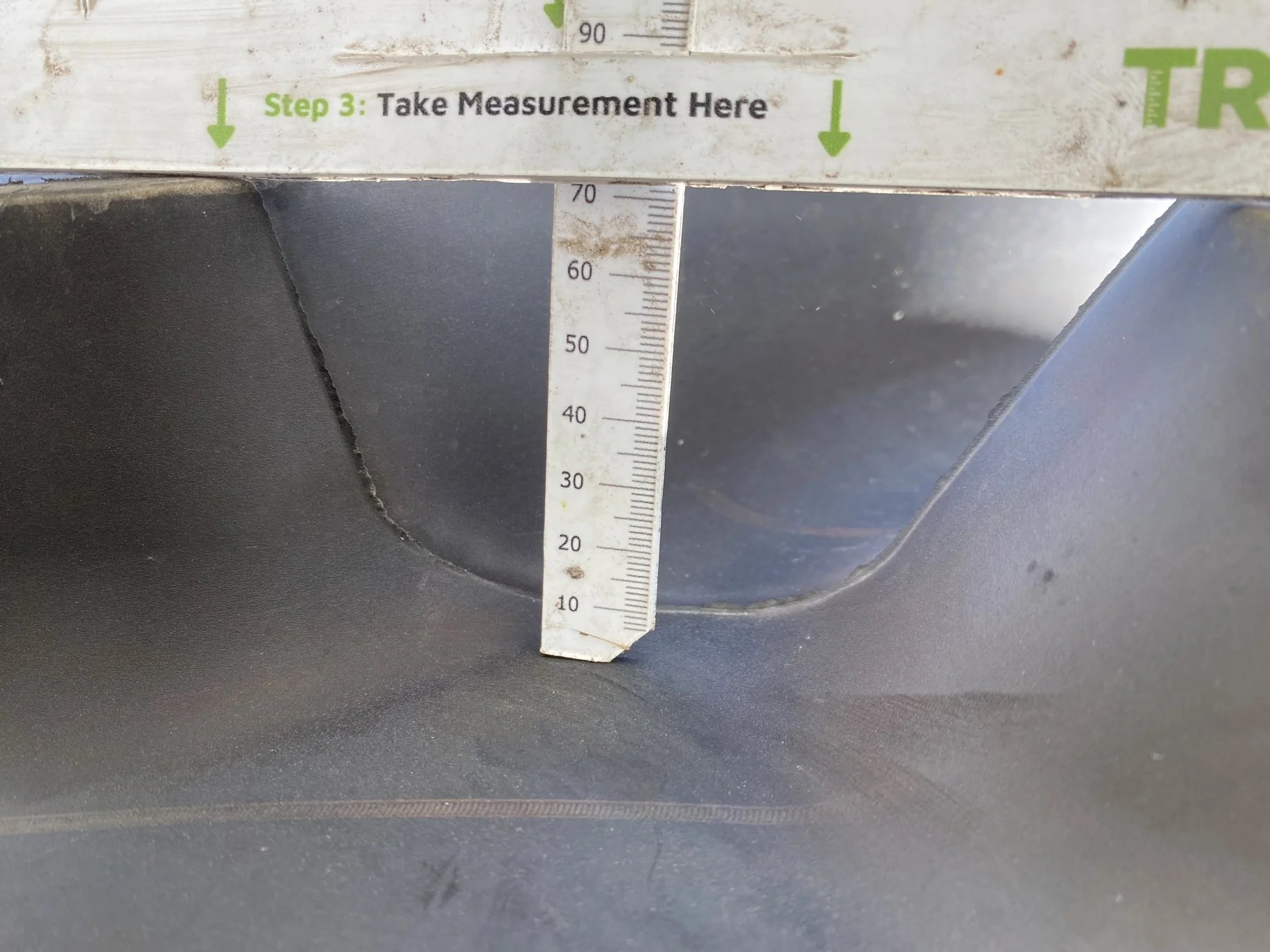 Take-Off 650/65R38 157D Michelin MultiBib R1W TL 95-100% On 20 x 38 12B .937 Yellow Sprayer Wheel image 4
