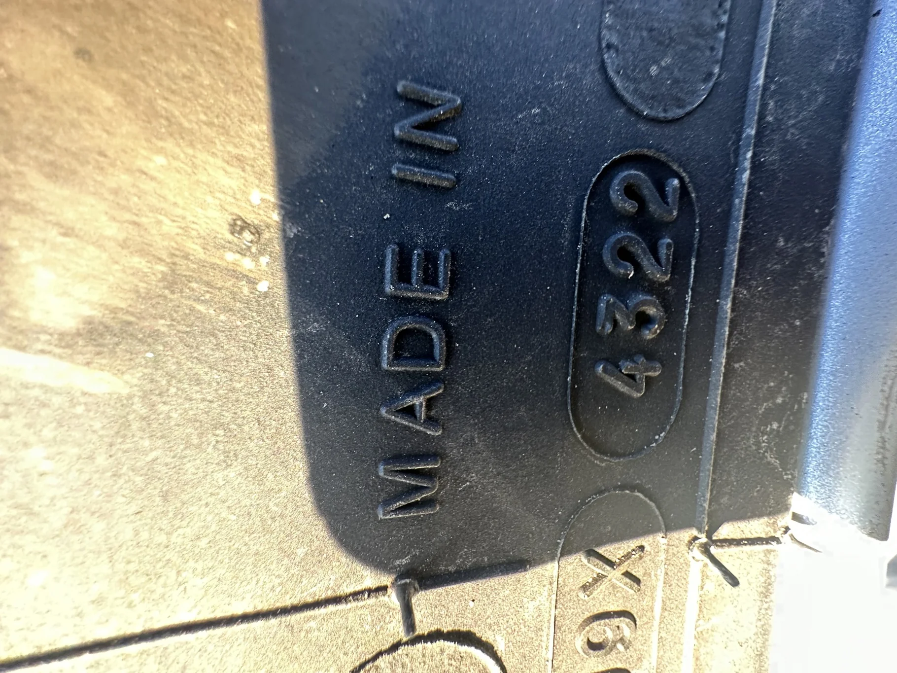 Used 380/85R30 140A8/140B Michelin AgriBib 2 R-1W  TL 98% On 12 X 30 8-15.875-14.25 Waffle Wheel image 8