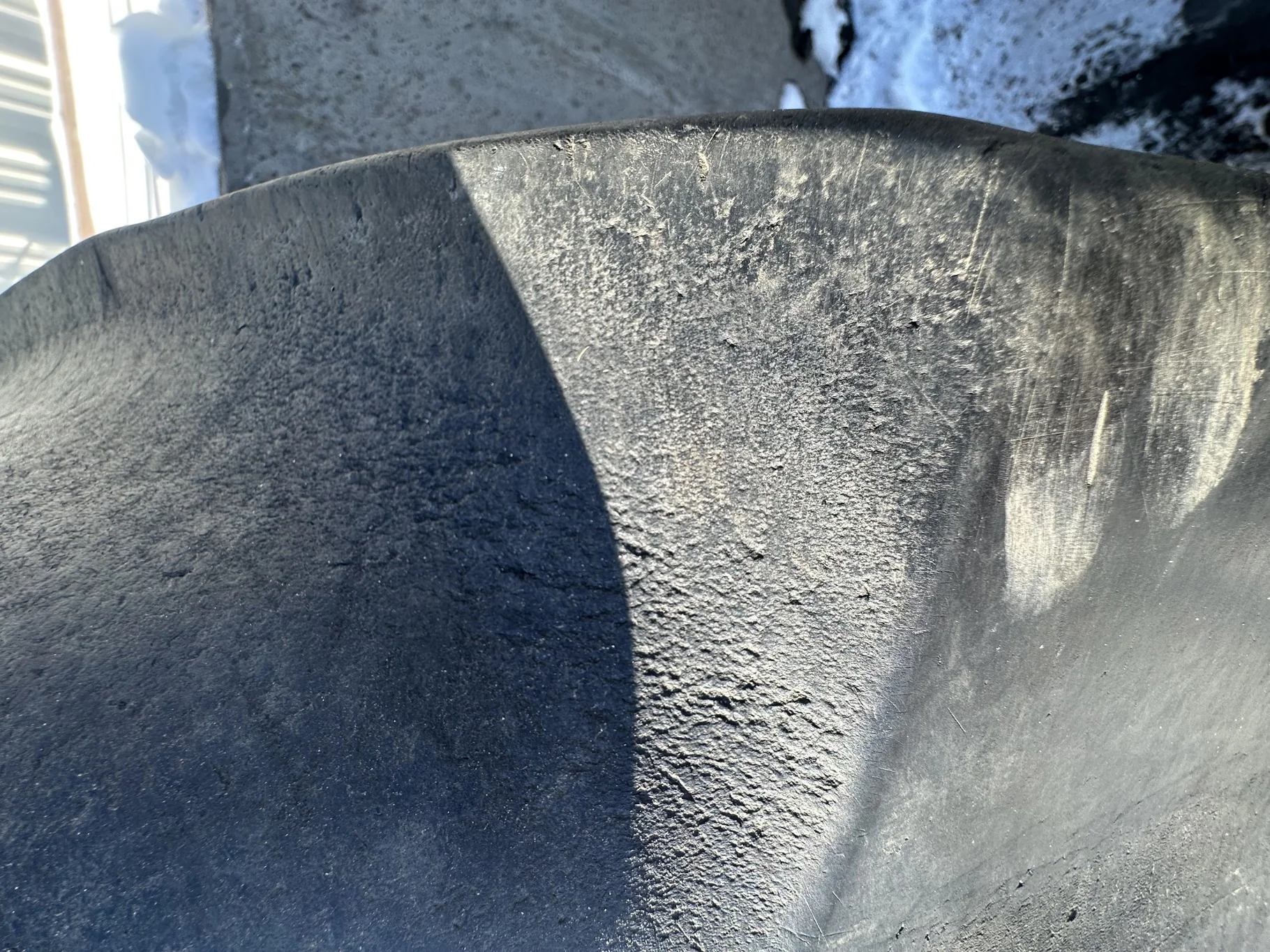 Used 650/65R38 Michelin MultiBib R1-W (157D) TL 60% On A 20 x 38 Fendt Red 10 Bolt Dual  (Stubble image 5