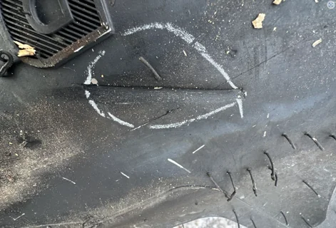 Take-Off LSW 650/70R46 Goodyear Optitrac (181D) TL mounted JD Yellow (12-15.748) 600 Series Sprayer image 7