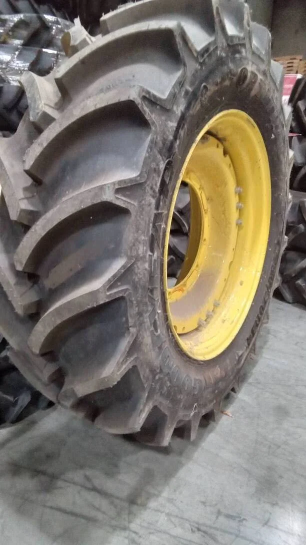 Take-Off 480/70R34 155D Goodyear Optitrac TL R-1W 95-100% On 15 x 34 12-19.685-17.651 Waffle 3 Bolt image 2