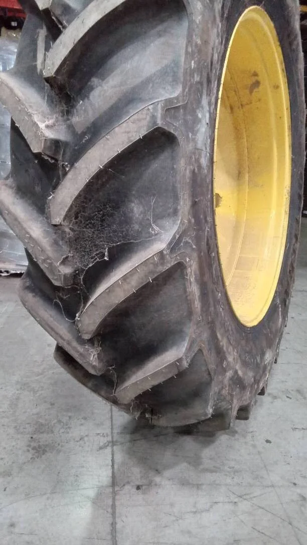 Take-Off 520/85R46 158D Goodyear Optitrac TL R-1W 95-100% On 16 x 46 10-13.19-11.07 Dual Wheel image 2