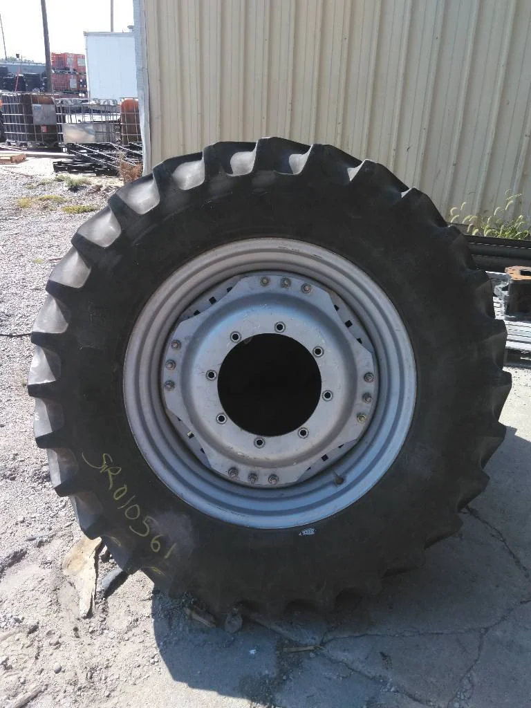 Used 380/85R30 135A8 Firestone RAT FWD TL R-1 80-85% On 13 x 30 8-12.992-11.446 Waffle 3 Bolt/Disc