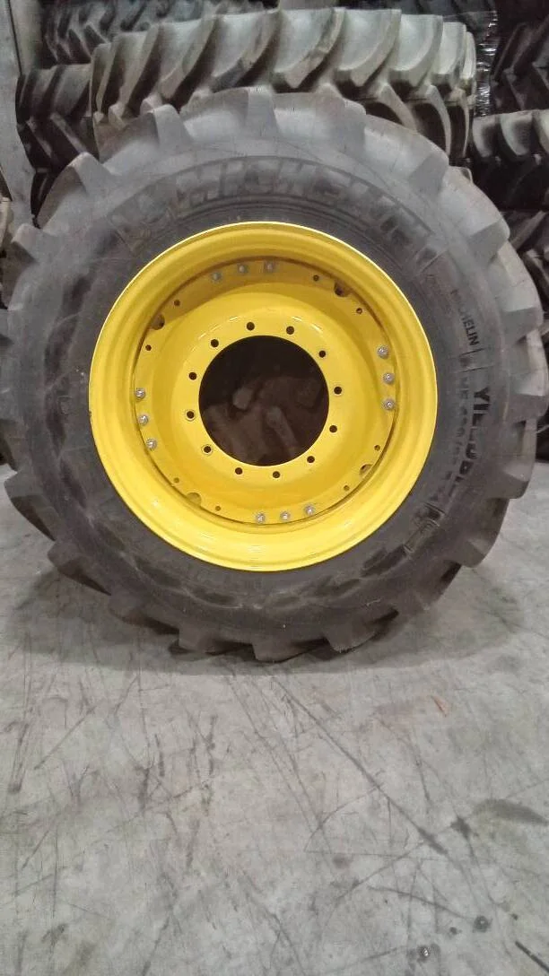 Take-Off VF420/85R34 154B Michelin Yiedbib TL R-1 95-100% On 15 x 34 12-16.732-14.040 Waffle 3B w/D