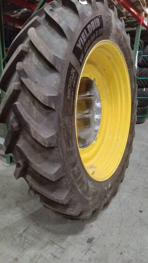 Take-Off VF480/80R50 166B Michelin Yiedbib TL R-1 95-100% On 15 x 50 12-32.047-30.078 Rim & Rail image 2
