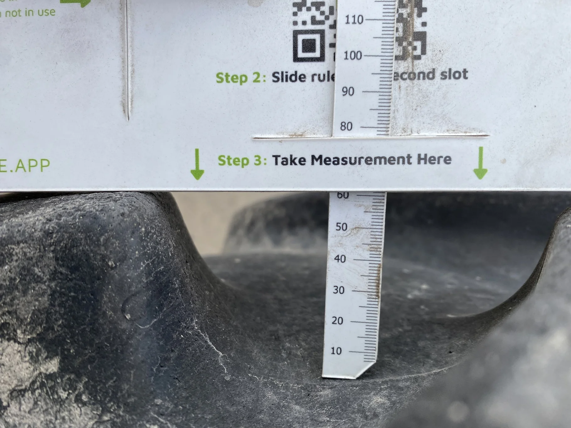 Used 620/70R46 Titan AG49M R-1W (162A8/B) TL 90% on 20 X 46 12-32.047-30.17 JDY Sprayer Stub image 4