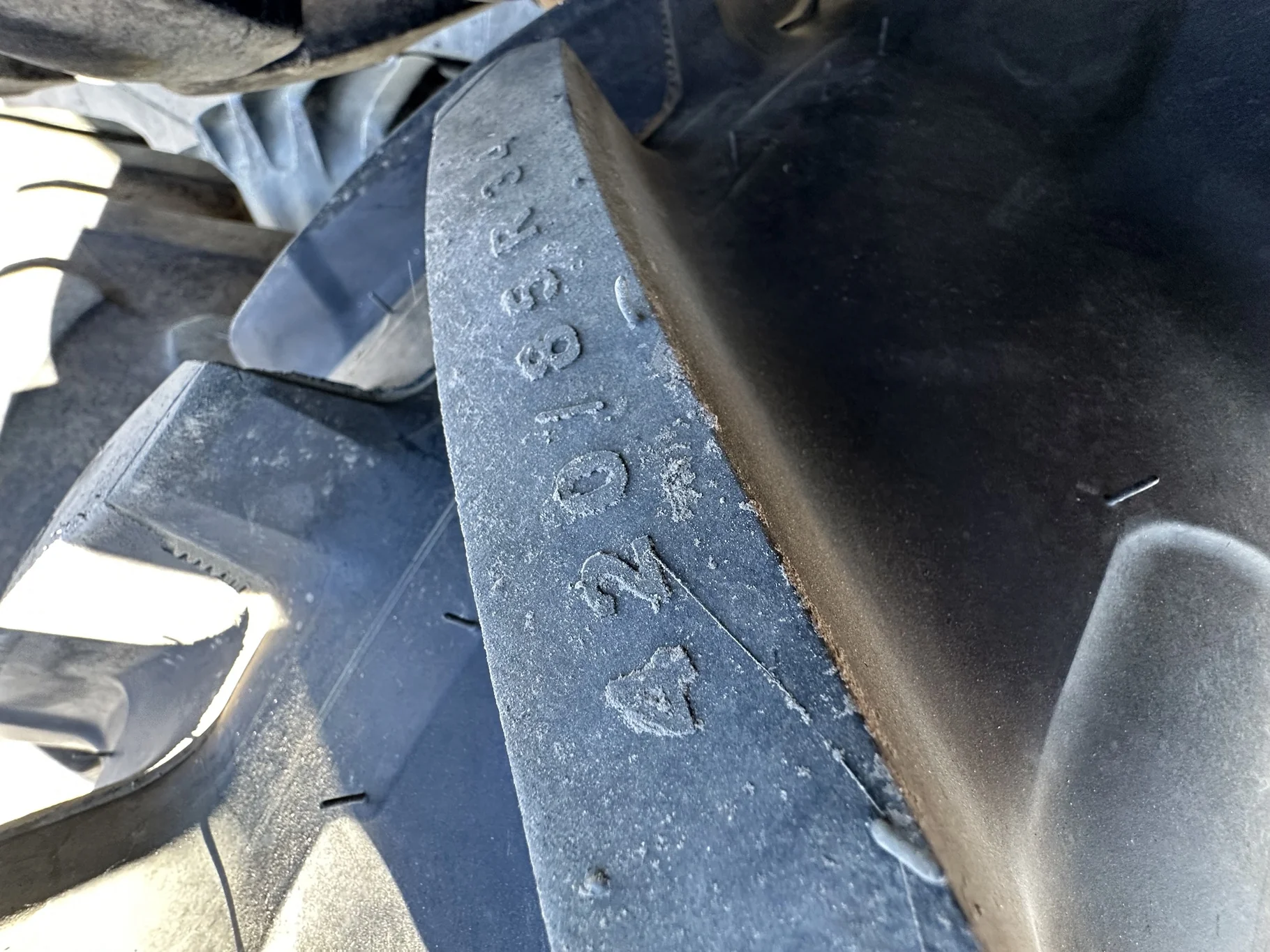 Take-Off 420/85R34 16.9R34 147A8/147B Michelin AgriBib 2 R-1W TL on a 14 X 34 12B Waffle FR Wheel image 11