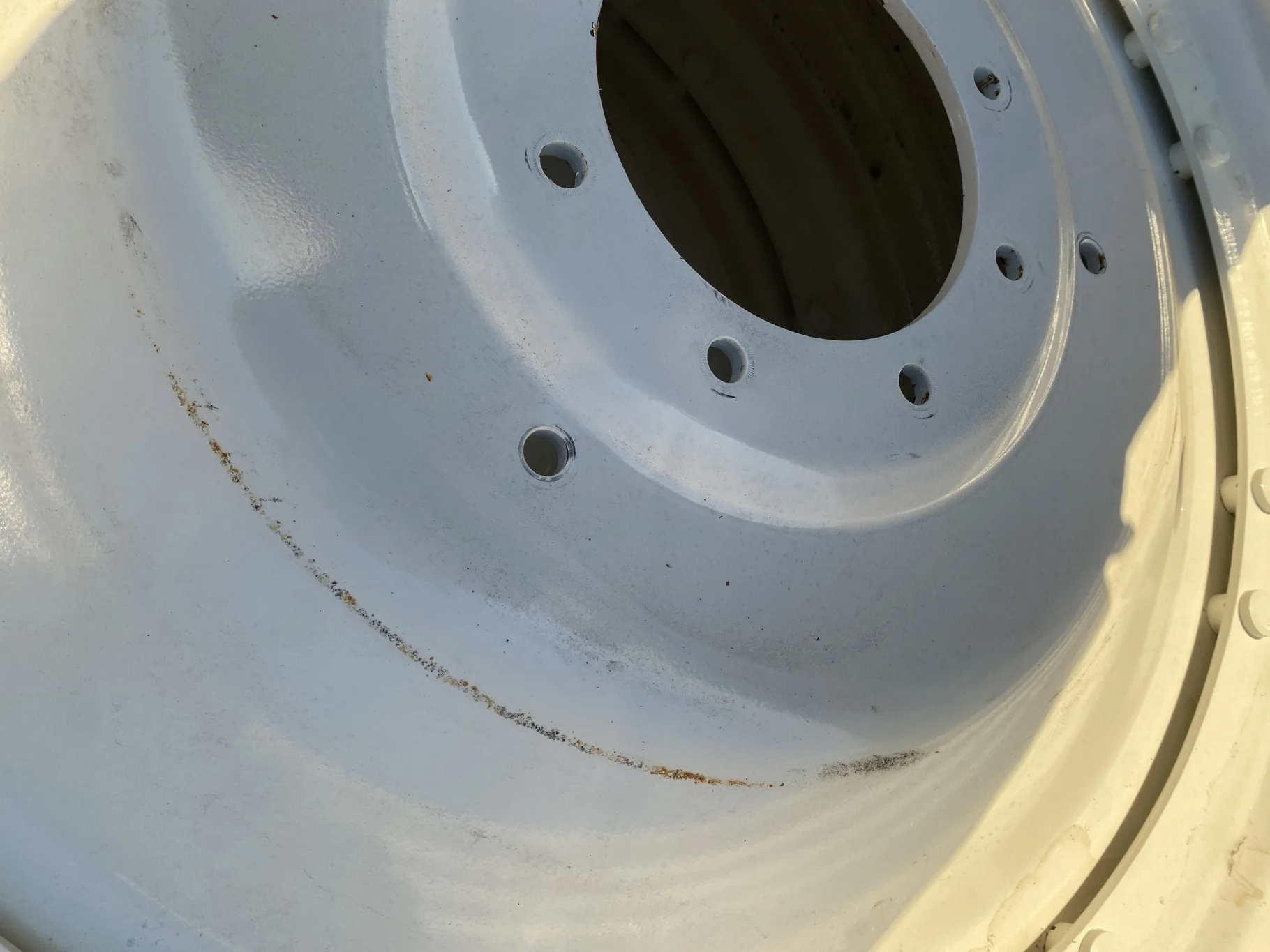 Take-Off IF320/90R50 Michelin AgriBib Row Crop R-1W 158A8 TL on a 10 X 50 NH White 16 Bolt image 10