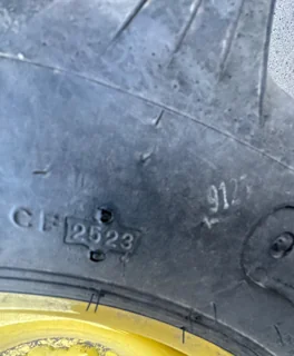 Take-Off 8-16 Titan Hi Traction Lug R-1 C(6Ply) TL on 6 X 16 6-6-4.625 4.2" BS JDY6 .594 Bolt