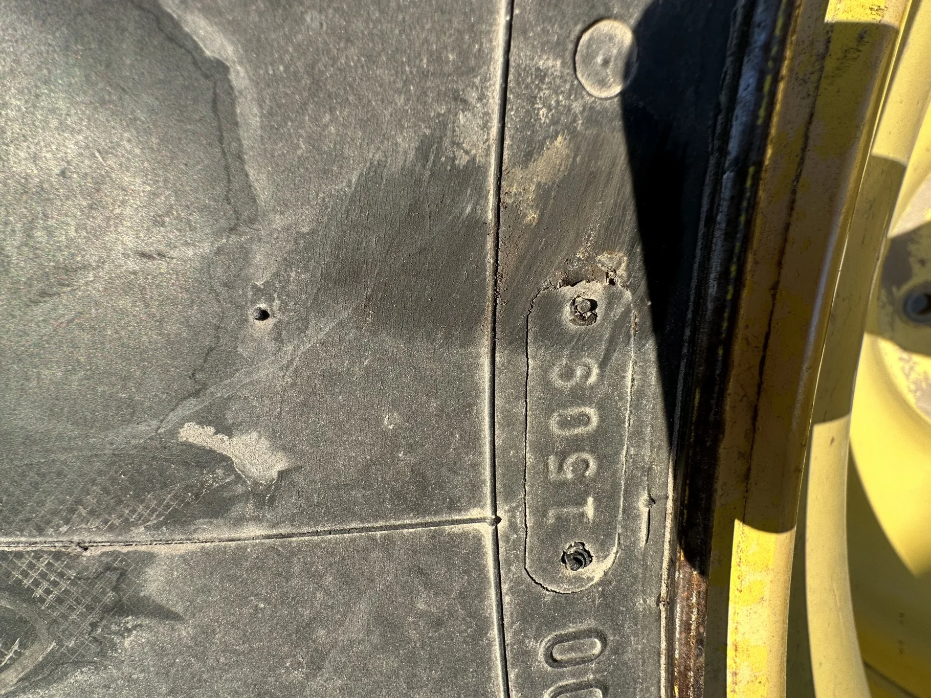 Used 520/85R42 Firestone Radial Deep Tread 23 R-1W 157B TL 70% on 18 x 42 John Deere Yellow 10 Bolt image 8
