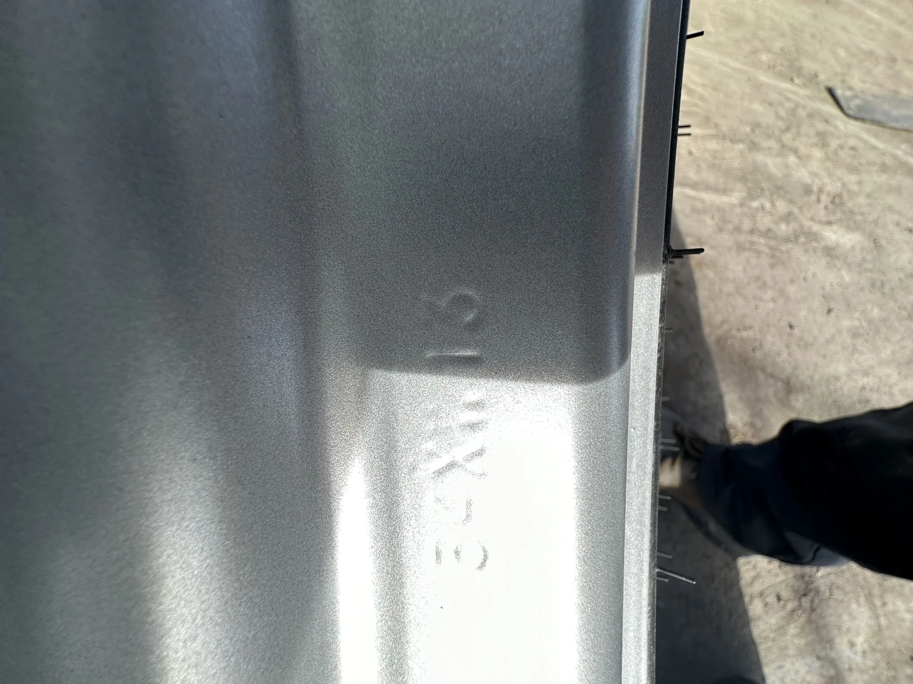 Take Off 420/85R34 (16.9R34) Michelin AgriBib 2 R-1W 147A8/147B TL on a 13 X 34 Case Silver Waffle image 5