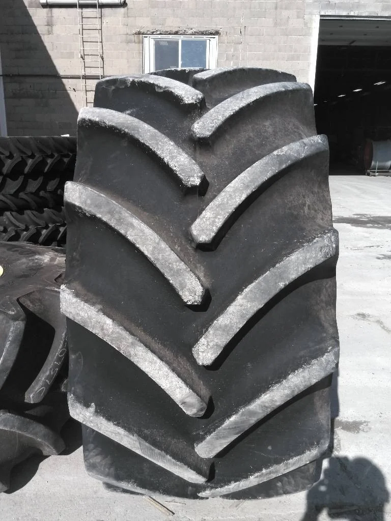 Used 750/65R26 166A8 Goodyear Optitrac DT830 TL R-1W 90-95% On 25 x 26 8-8-6 Combine Wheel image 3