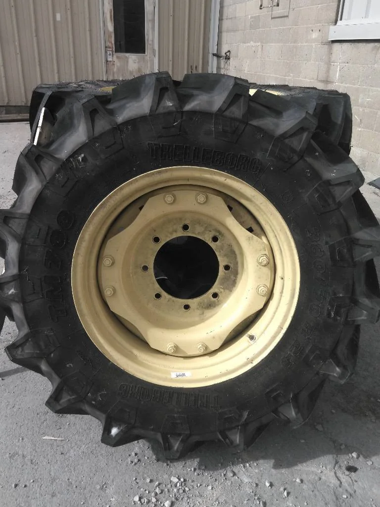 Take-Off 380/70R24 125A8 Trelleborg TM700 TL R-1W 95-100% On 14 x 24 8-10.82-8.78 Waffle 2 Bolt/Disc image 3