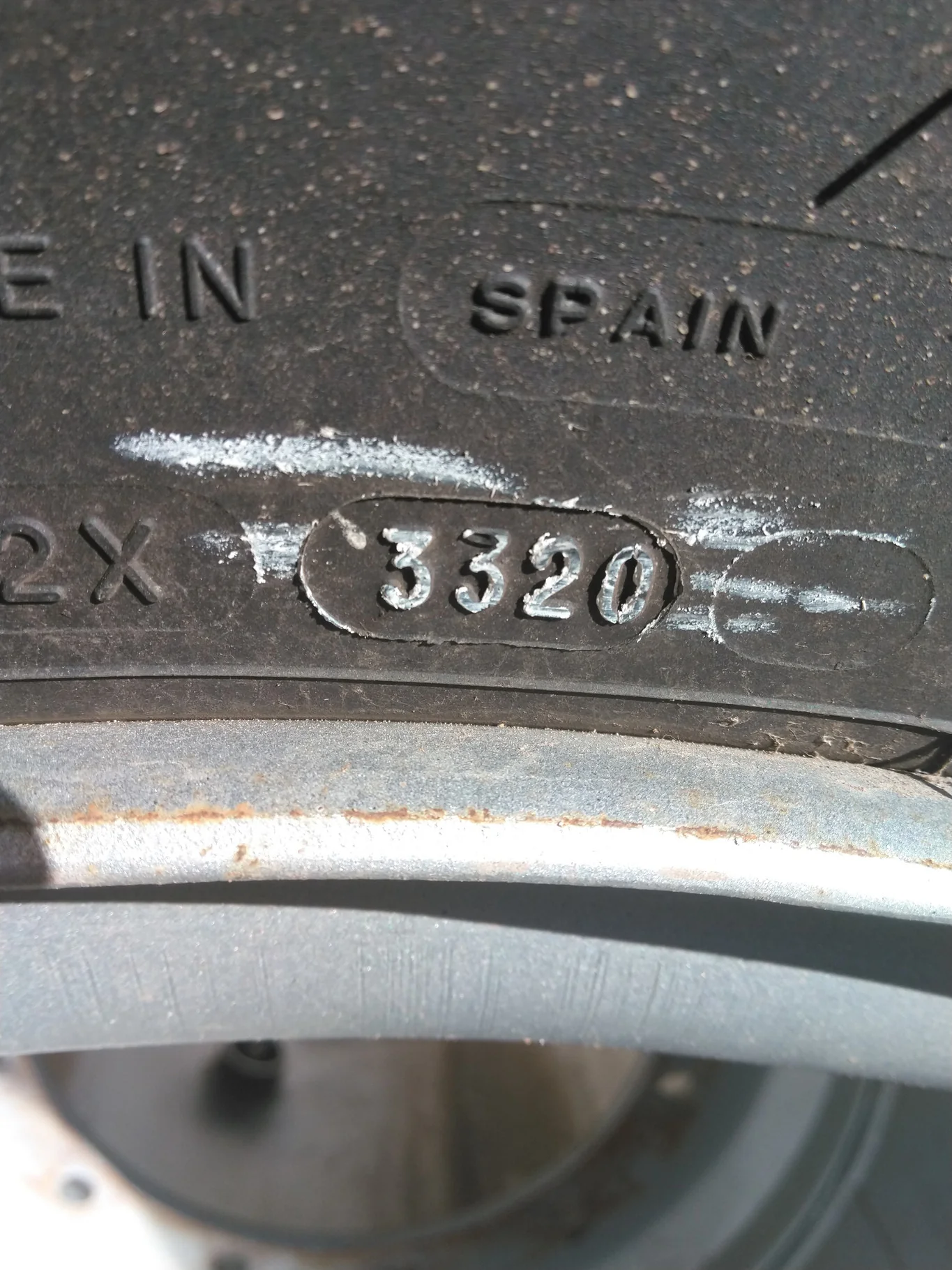 Take-Off 1000/50R25 166D Michelin Megaxbib 2 TL R-1 95-100% On 25 x 38 12-16.65-14.58 3 Piece Wheel image 6