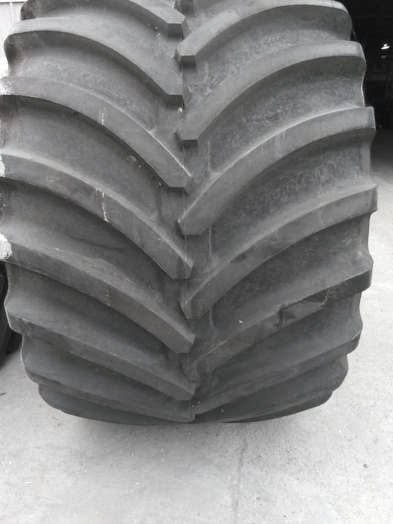 Used LSW1250/35R46 202D Goodyear Optitrac TL R-1W 90-95% On 46 x 46 10-13.19-11.07 Custom Wheel image 2
