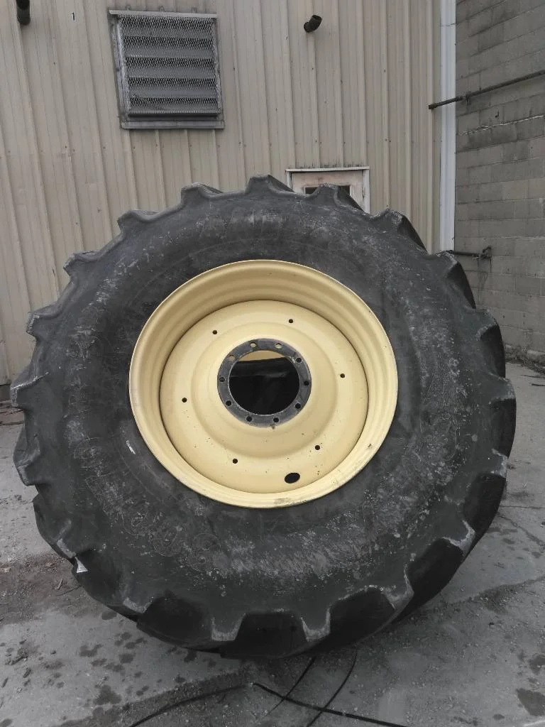 Used 800/70R38 173D Mitas SFT TL R-1W 80-85% On 27 x 38 10-13.19-11.07 Dual Wheel