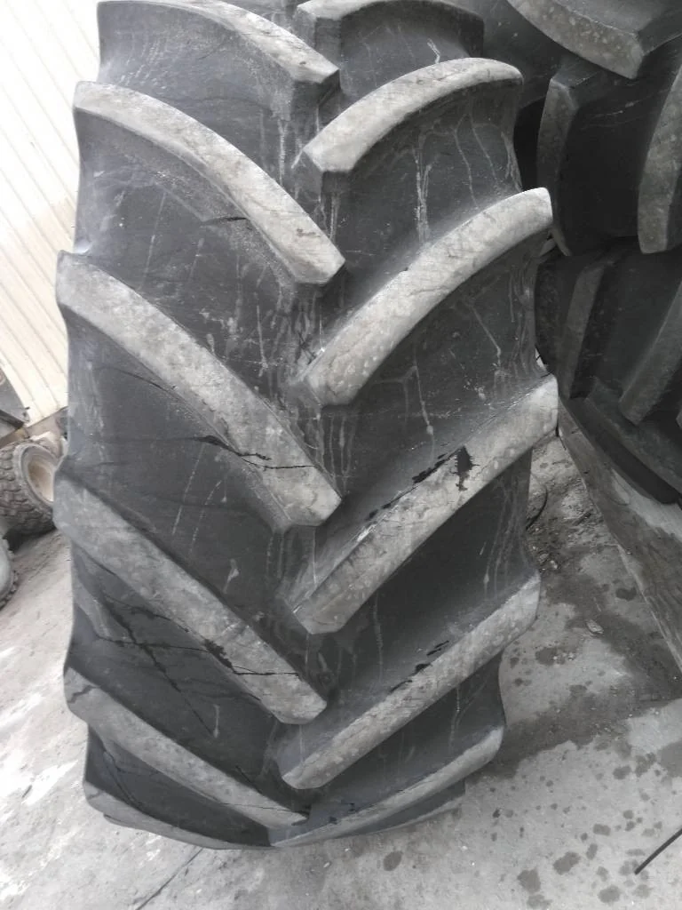 Used 800/70R38 173D Mitas SFT TL R-1W 75-80% On 27 x 38 12-32.047-30.078 Rim & Rail Wheel image 2
