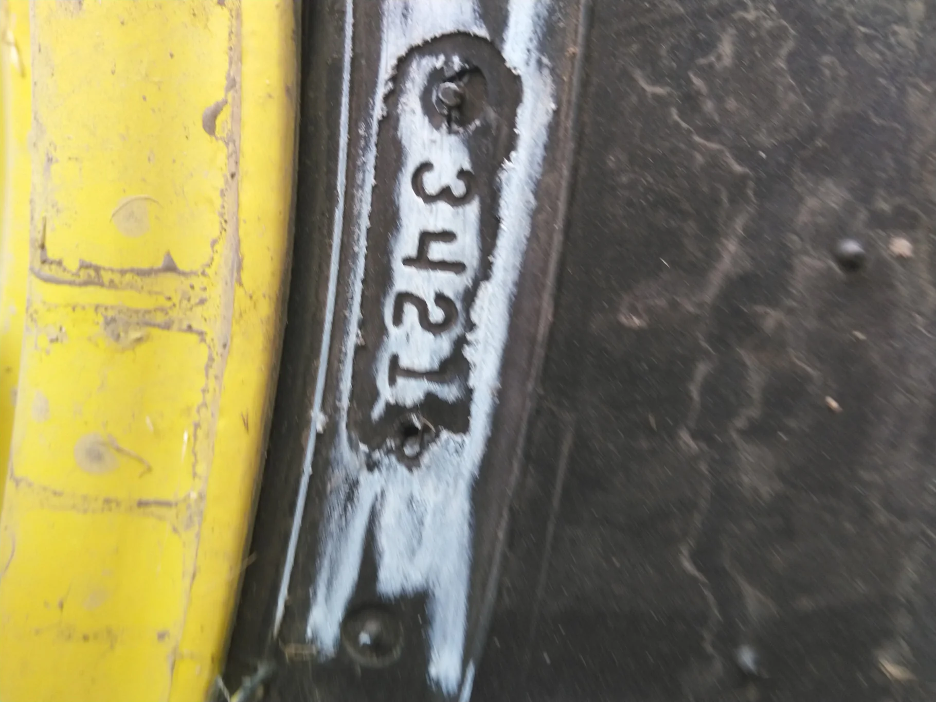 Used 750/65R26 169B Firestone RDT AT TL R-1W 70-75% On 25x 26 8-10.82-8.78 11"BS Titan Yellow Dolly image 6