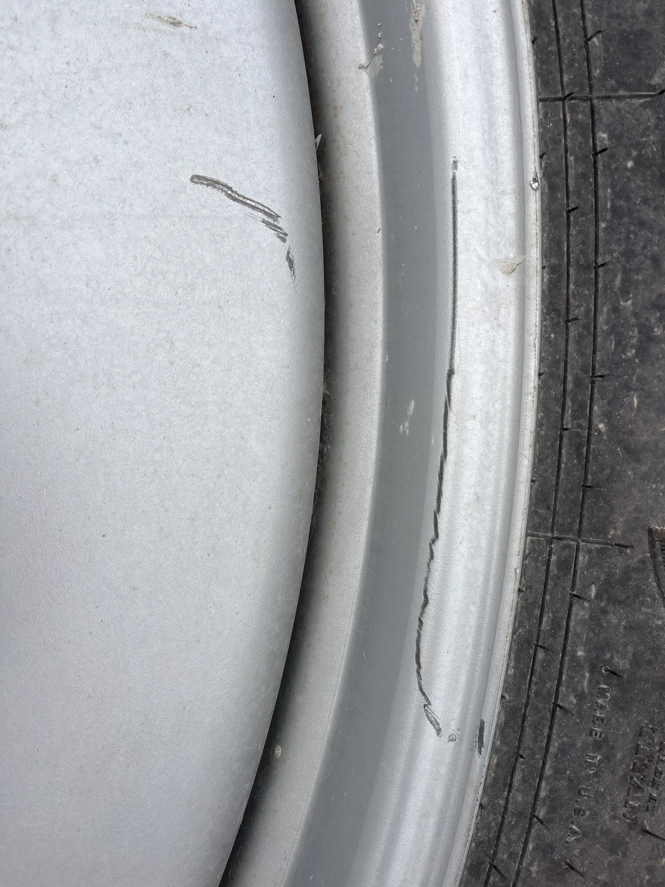Used 380/90R54 152D Goodyear Optitrac TL R-1W 80-85% On 12 x 54 10-13.19-11.07 Titan Silver Dual image 4