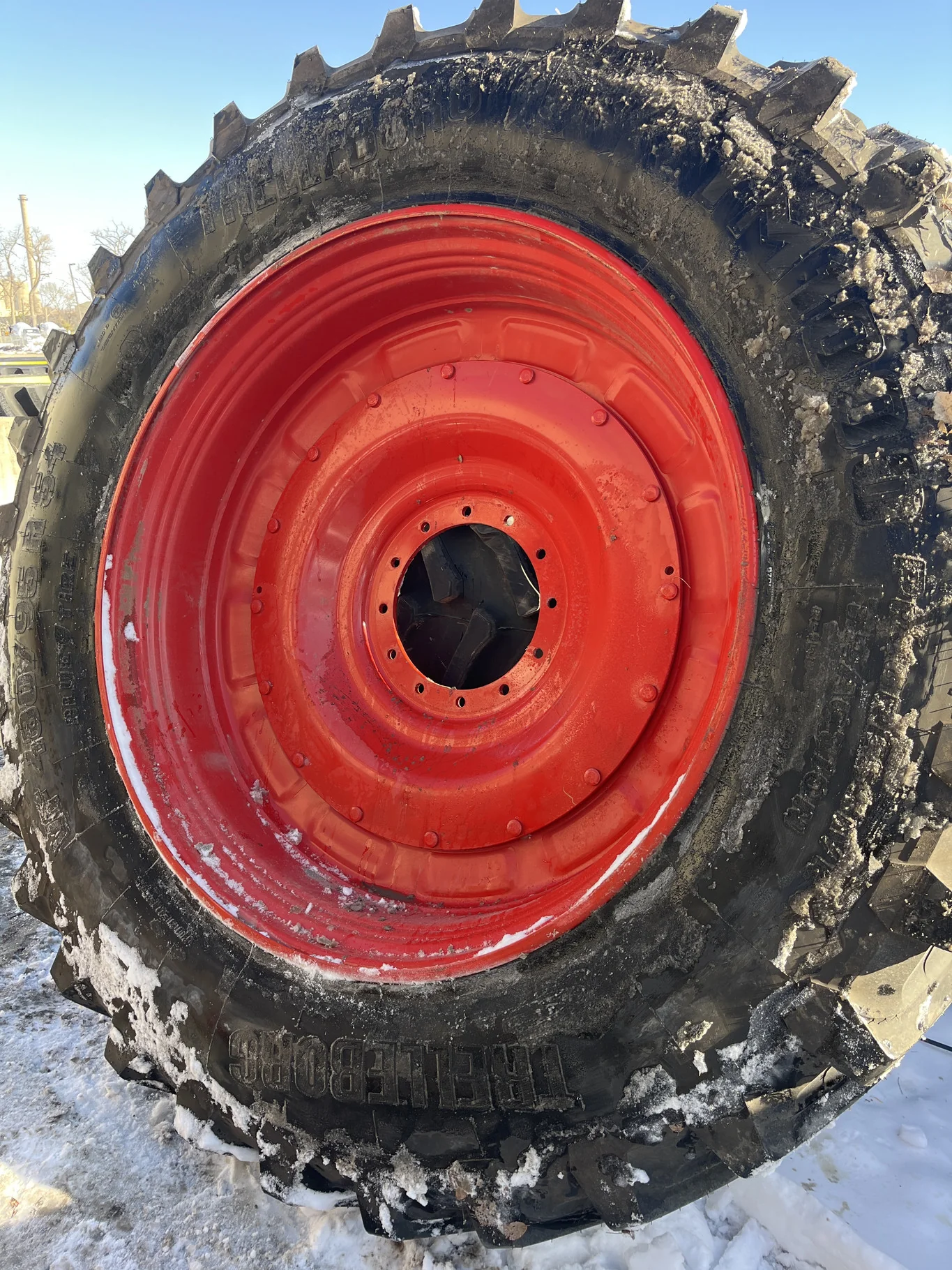 Take-Off VF480/95R54 177E Trelleborg TM1000PT TL R-1W 95-100% On 15 x 54 12-16.732-14.640 4"BS Red