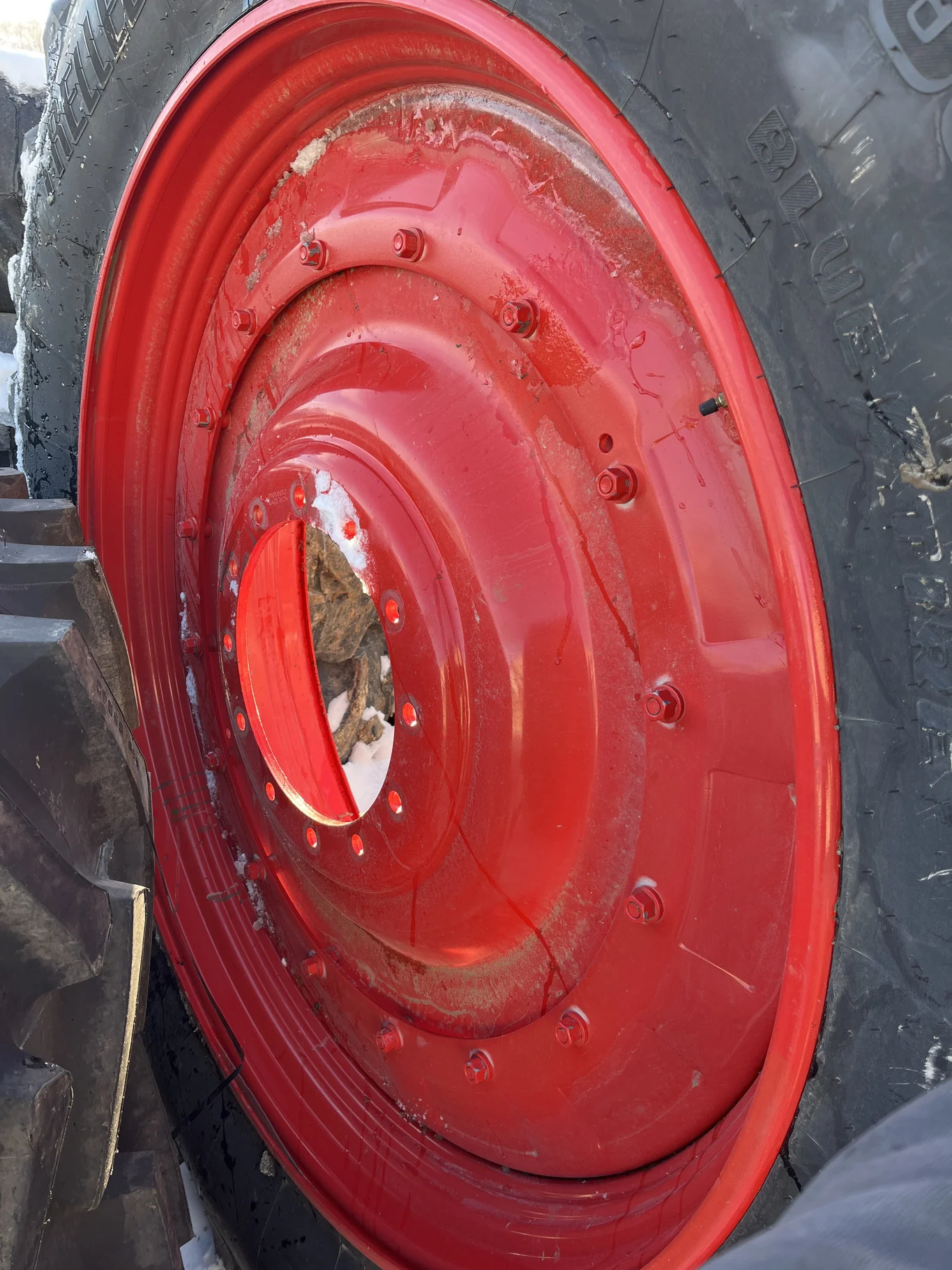Take-Off VF480/95R54 177E Trelleborg TM1000PT TL R-1W 95-100% On 15 x 54 12-16.732-14.640 4"BS Red image 2