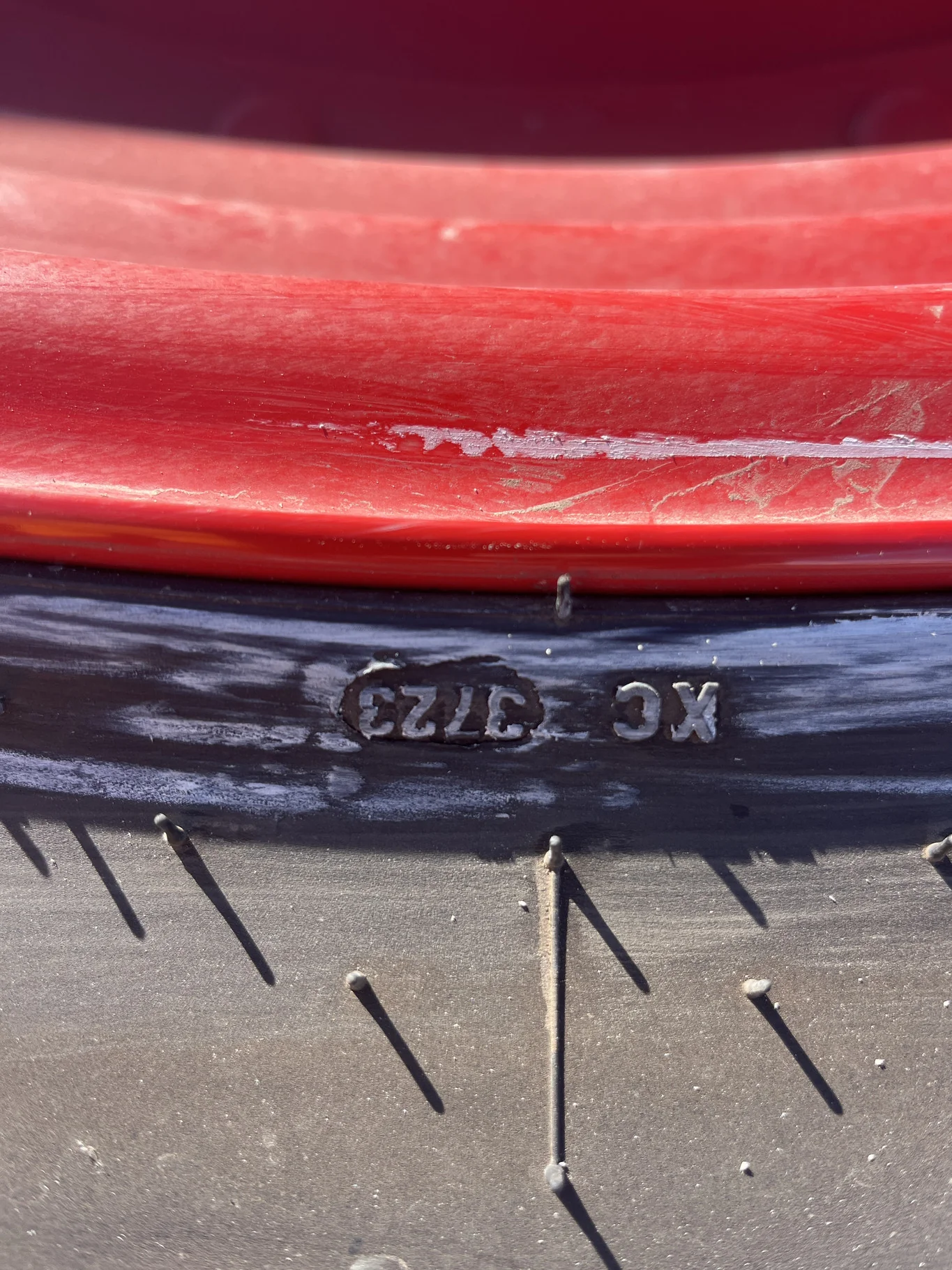Take-Off VF380/85R46 162D Trelleborg TM1000PT TL R-1W 95-100% On 12 x 46 12-16.732-14.640 4"BS Red image 5