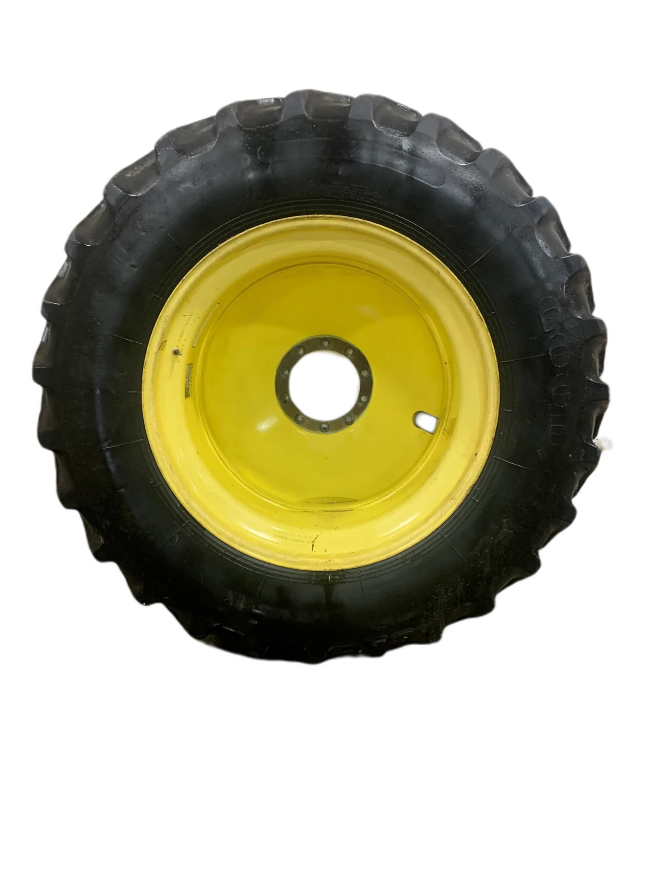 Used 520/85R42 157A8/B Goodyear Dyna Torque R-1 TL 70% On 18 x 42 10-13.19-11.07-14.4 Dolly Dual image 2