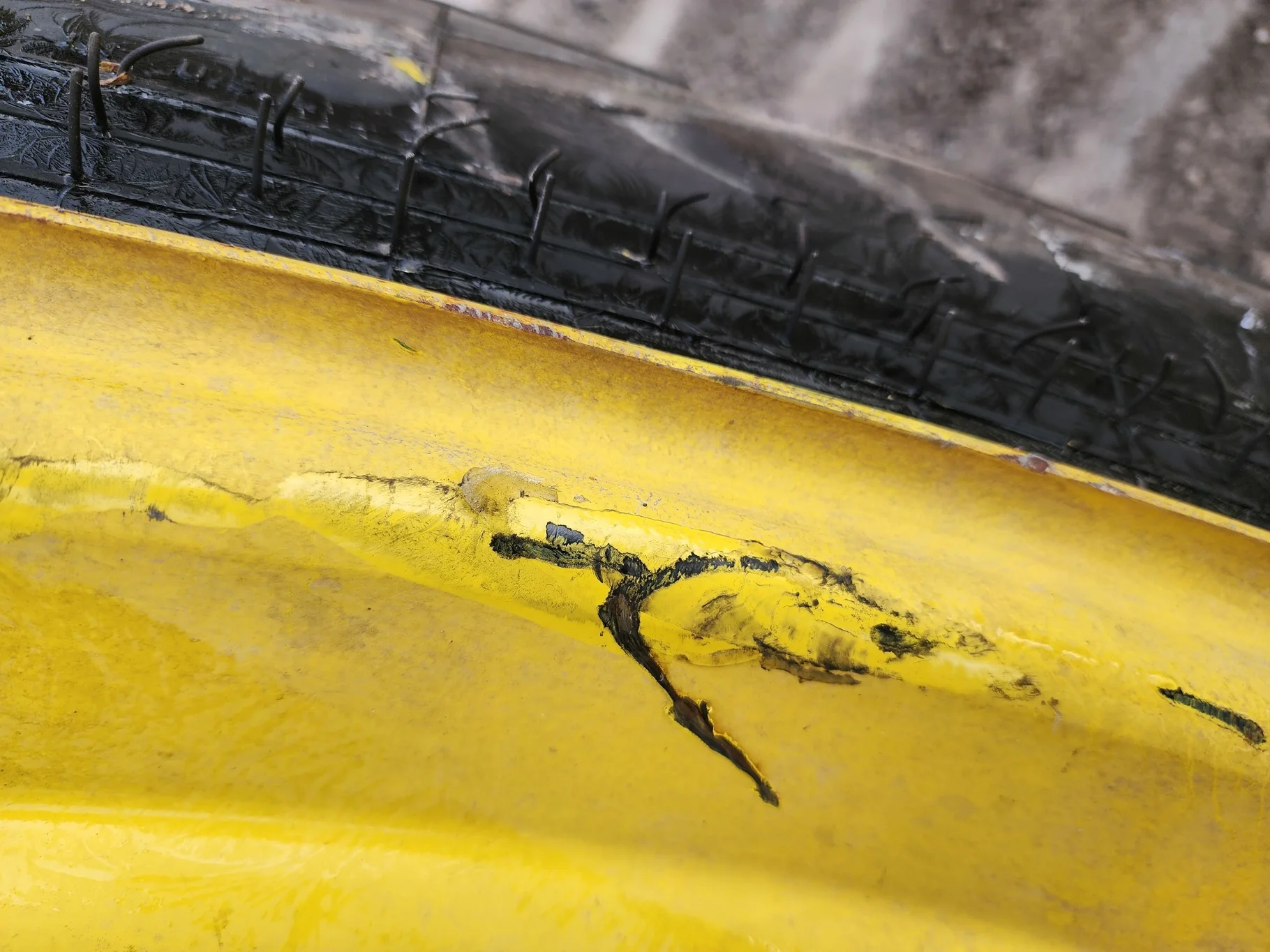 Used 520/85R42 Goodyear Ultra Torque Radial R-1 85% (Lug cuts, Stubble)(157A8) TL on a Used 18 x 42 image 8
