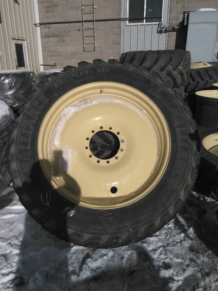Used 380/90R46 173D Alliance Ageiflex+363 TL R-4 70-75% On 13 x 46 12-13.976-11.857-1  Bubble Disc